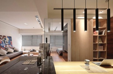 独特的日式风格60平米公寓装修效果图