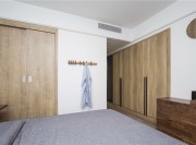 优雅清美的日式风格140平米四居室卧室衣柜装修效果图