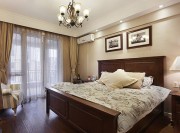 复古田园风格100平米复式卧室装修效果图