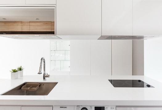 精致简约日式风格60平米小户型厨房橱柜装修效果图