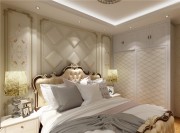 大气优雅的欧式风格三居室卧室装修效果图