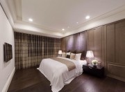 浪漫新古典风格120平米四居室卧室吊顶装修效果图
