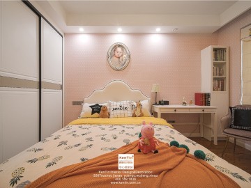 太阳城星辰花园现代简约卧室装修案例