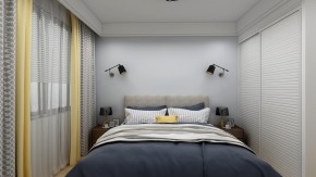 新浒花园北欧风格复式卧室装修效果图