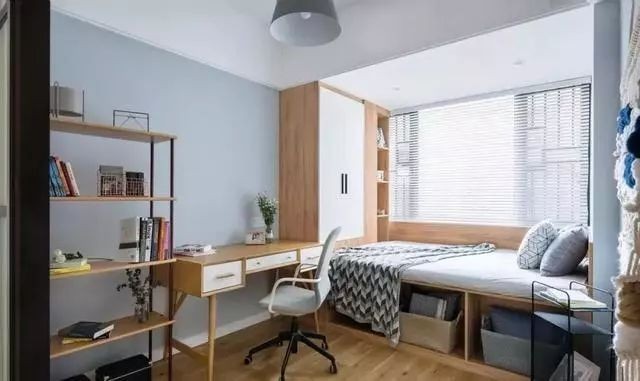 北欧风格三居卧室效果图