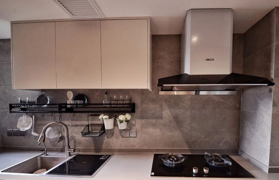 现代风格两居室厨房效果图