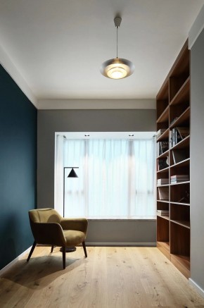现代简约风格两居室书房效果图