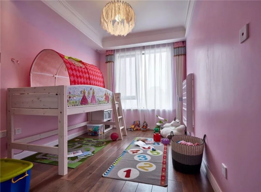美式风格二居室儿童房效果图