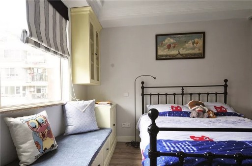 现代美式风三居室儿童房装修效果图