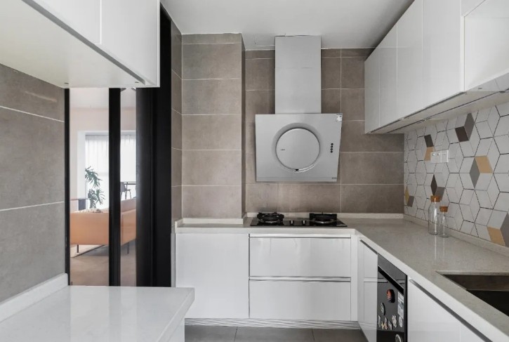 现代简约风格两居室厨房装修效果图