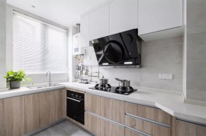 现代简约风格三居室厨房装修效果图
