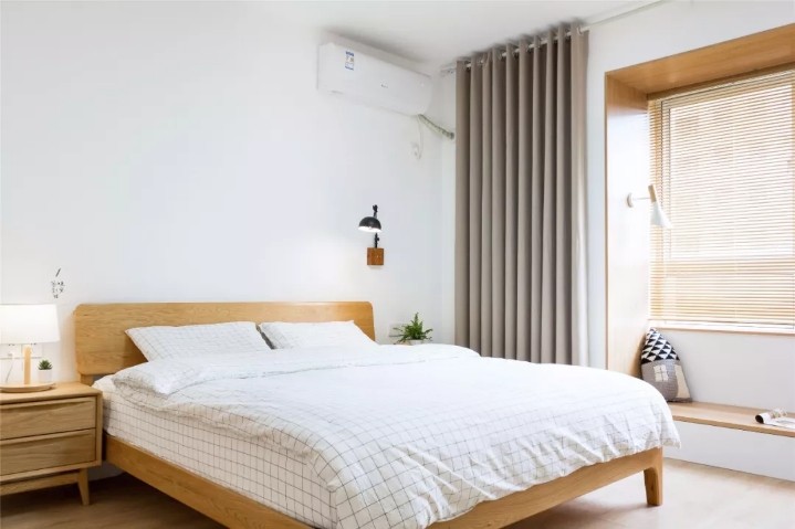 日式风格三居室卧室效果图