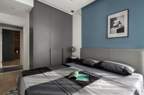 现代简约风格两居室卧室装修效果图
