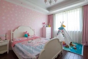 美式风格四居室儿童房装修效果图