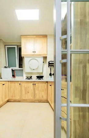 北欧风格三居室厨房装修效果图