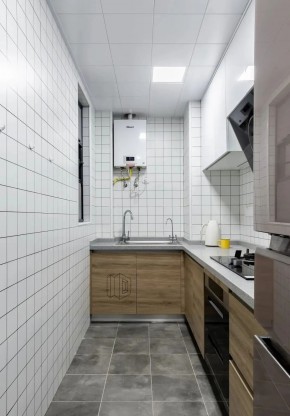 北欧风格三居室厨房装修效果图