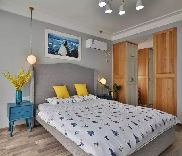 北欧风格两居室卧室装修效果图