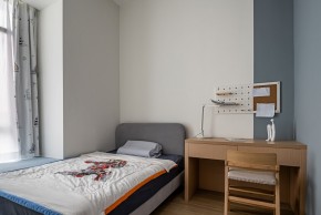 现代日式风格三居室卧室装修效果图