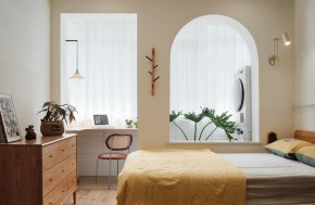 北欧风格三居室卧室装修效果图