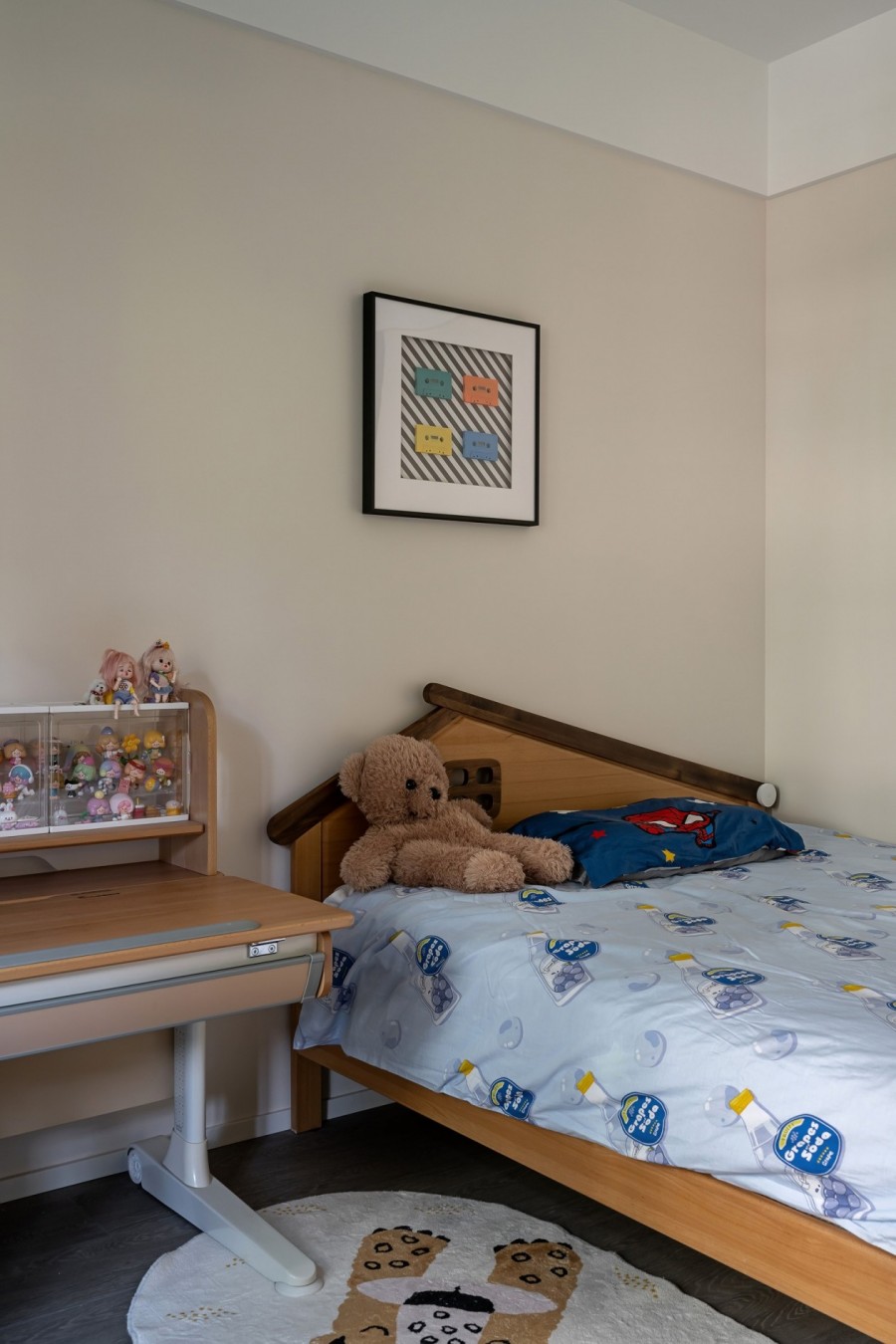 现代风格三居室儿童房装修效果图