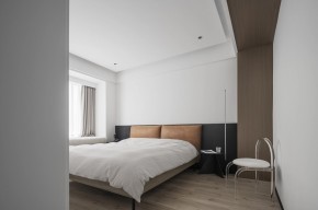 现代风格三居室卧室装修效果图