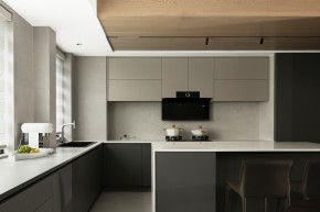 现代风格别墅厨房装修效果图