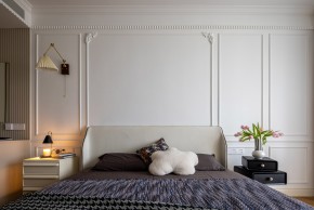 法式风格四居室卧室装修效果图
