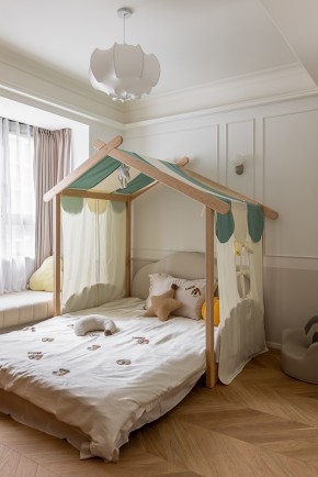 法式风格三居室儿童房装修效果图