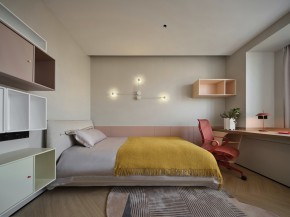 现代风格别墅卧室装修效果图