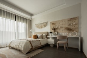 中式风格四居室卧室装修效果图