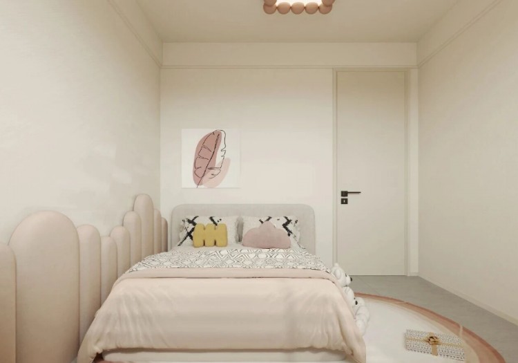 中古风三居室儿童房装修效果图