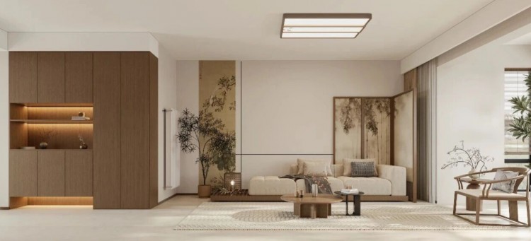 宋氏三居室客厅装修效果图