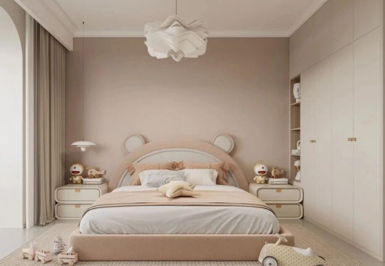 现代简约两居室卧室装修效果图