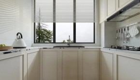 法式复古三居室厨房装修效果图