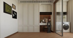 法式复古三居室衣帽间装修效果图