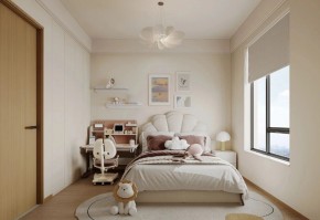 现代简约三居室儿童房装修效果图