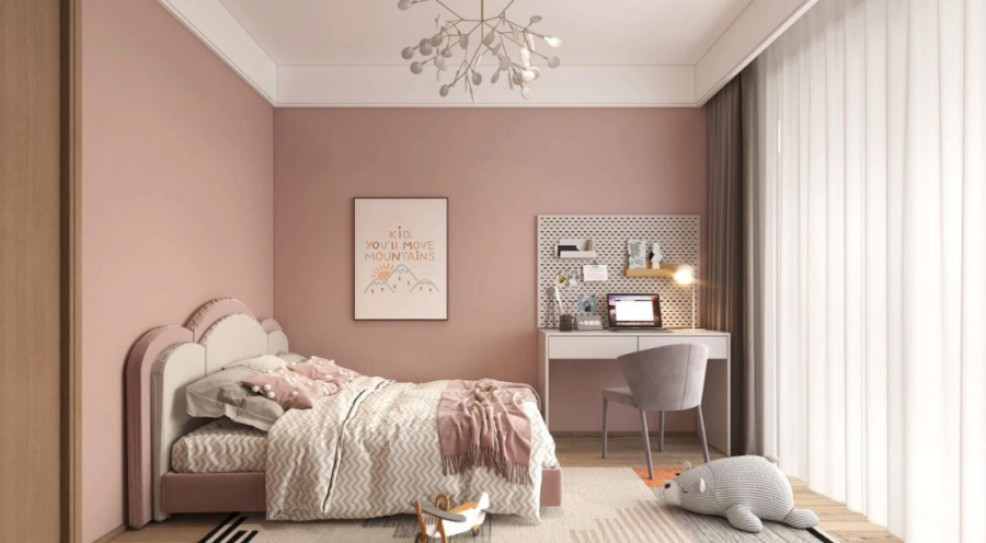 简约田园风三居室儿童房装修效果图