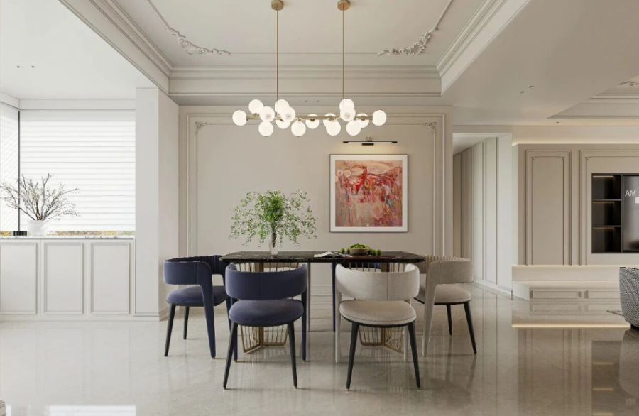 法式餐厅装修效果图