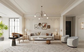 法式客厅装修效果图