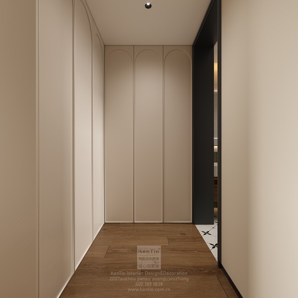 保利云上流光三居室衣帽间装修效果图