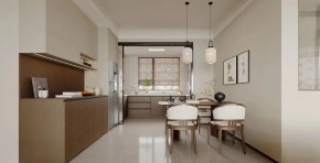 现代简约三居室餐厅装修效果图