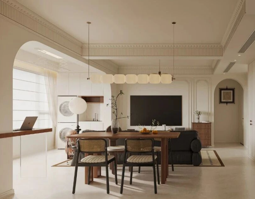 法式三居室餐厅装修效果图