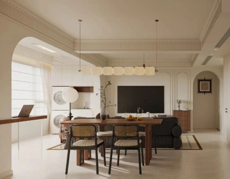 法式三居室餐厅装修效果图