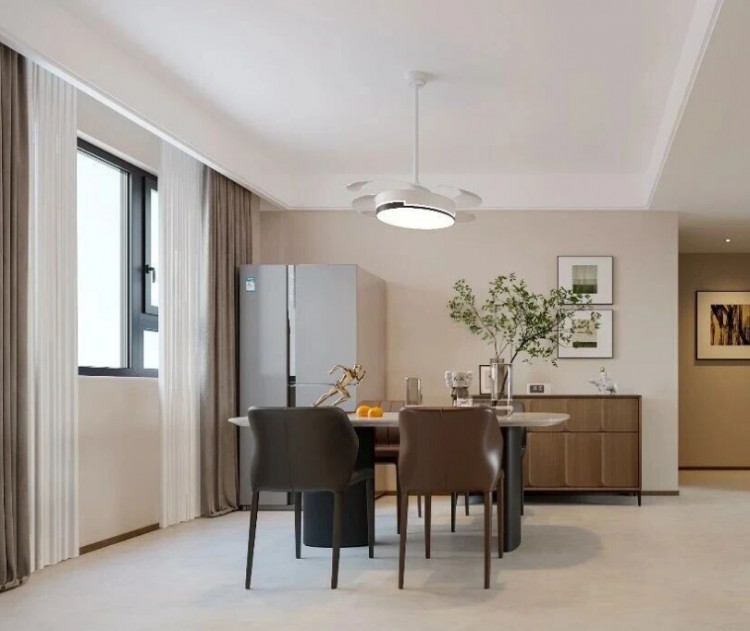 现代简约两居室餐厅装修效果图