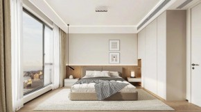 现代简约复试卧室装修效果图