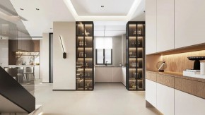 现代简约复试厨房装修效果图