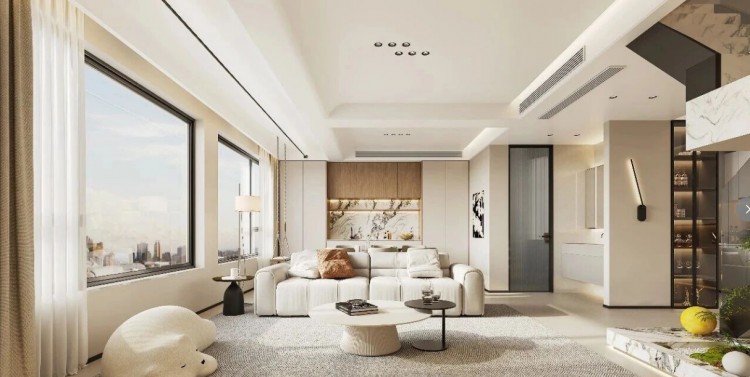 现代简约复试装修效果图