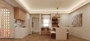 现代简约三居室餐厅装修效果图