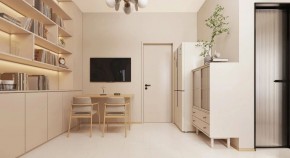 现代简约小户型餐厅装修效果图