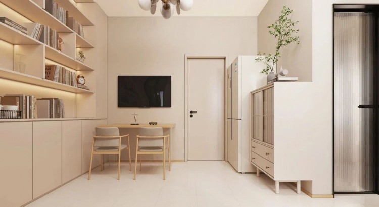 现代简约小户型餐厅装修效果图